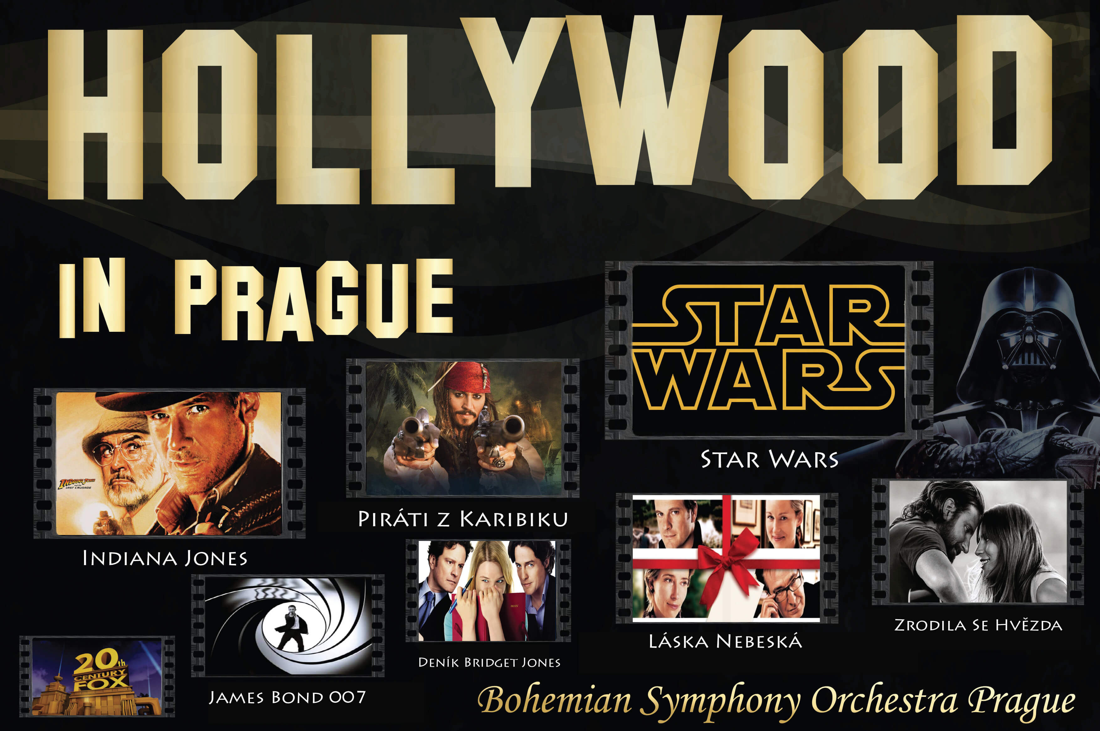 Hollywood in Prague: Noc filmových melodií